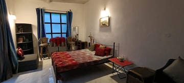 Bedroom in 1 BHK Builder Floor at Kailash Colony – for Rent