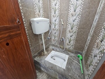 Bathroom in 2 BHK Builder Floor at Behala Chowrasta – for Sale