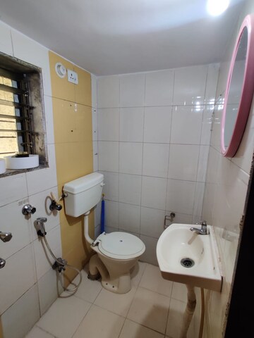 Bathroom in 2 BHK Apartment at Vasudev Arcade, Mira Road – for Rent