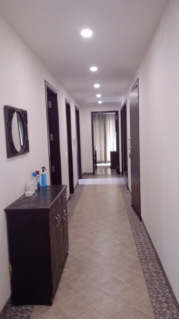 Building Lobby in 4 BHK Builder Floor at Green Park Extension – for Rent