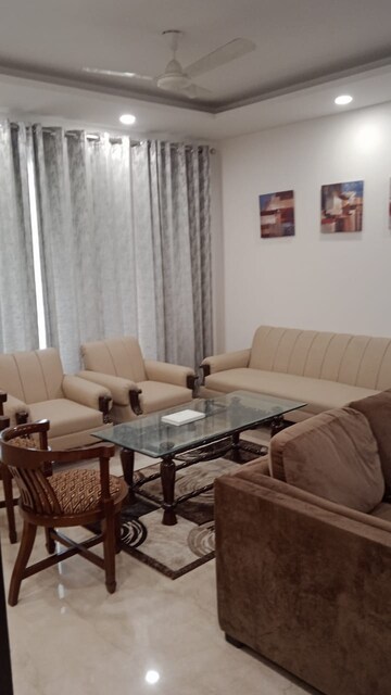 Living Room in 4 BHK Builder Floor at Green Park Extension – for Rent