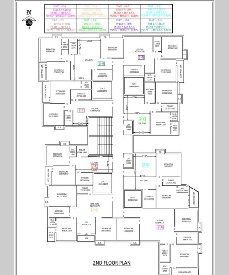 Floor Plan, purba barisha 2 Bedroom 850 Sq.Ft. Apartment In Purba Barisha Kolkata 8930244