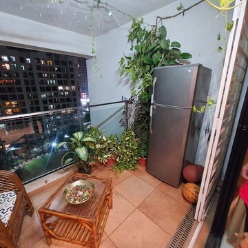 Balcony in 2 BHK Apartment at Acropolis Purple Nine Hills, Kondhwa – for Rent