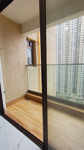 Balcony in 2 BHK Apartment at Raymond Ten X Vibes, J K Gram – for Rent