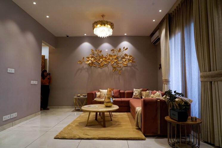 Living Room, malwa-escon-primera 3 Bedroom 1550 Sq.Ft. Apartment In International Airport Road Zirakpur 8930177