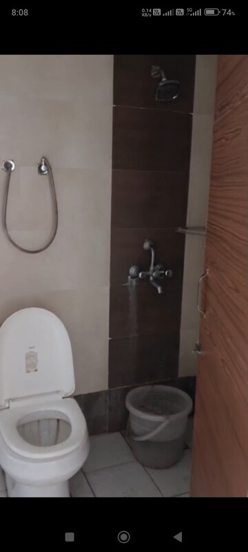 Bathroom in 2 BHK Apartment at JKG Palm Resort, Raj Nagar Extension – for Rent