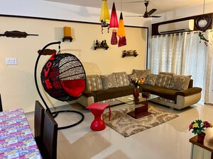 Living Room in 3 BHK Apartment at Atladara – for Sale