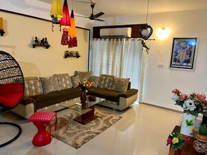 Living Room in 3 BHK Apartment at Atladara – for Sale