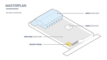  Warehouse – Map Location View at Attibele - for Rent