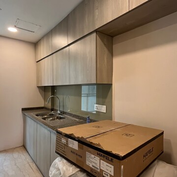 Kitchen in 3.5 BHK Apartment at Ambience Tivertone, Sector 50 – for Rent