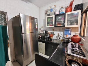 Kitchen in 1 BHK Independent House at Saiyed Vasna – for Sale