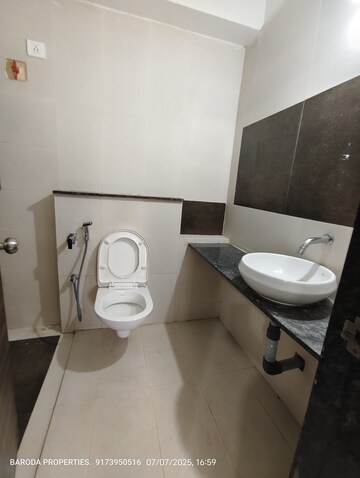 Bathroom in 3 BHK Apartment at Gotri – for Sale