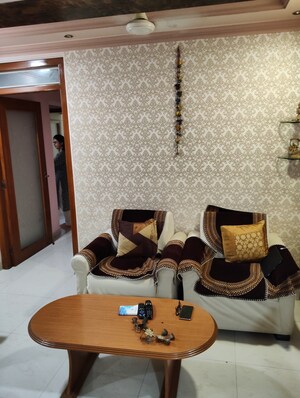 Living Room in 3 BHK Apartment at Shivalaya Tower, Kandivali East – for Sale