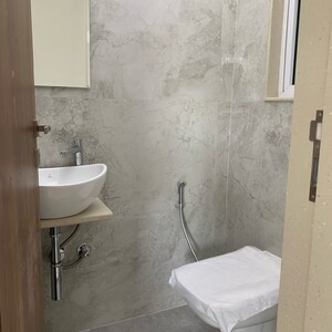 Bathroom in 2.5 BHK Apartment at Shraddha Elite, Poisar – for Sale