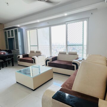 Living Room in 3 BHK Apartment at Mahagun Mirabella, Sector 79 – for Rent