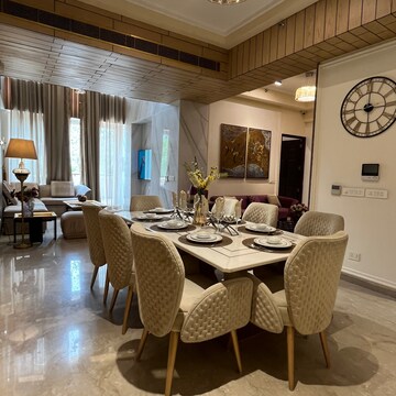 Living Room in 4 BHK Apartment at Dasnac Burj, Sector 75 – for Rent