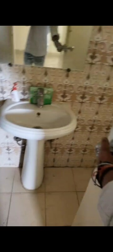 Bathroom in 3 BHK Apartment at Antriksh Golf Link, Sector 1 Greater Noida – for Rent