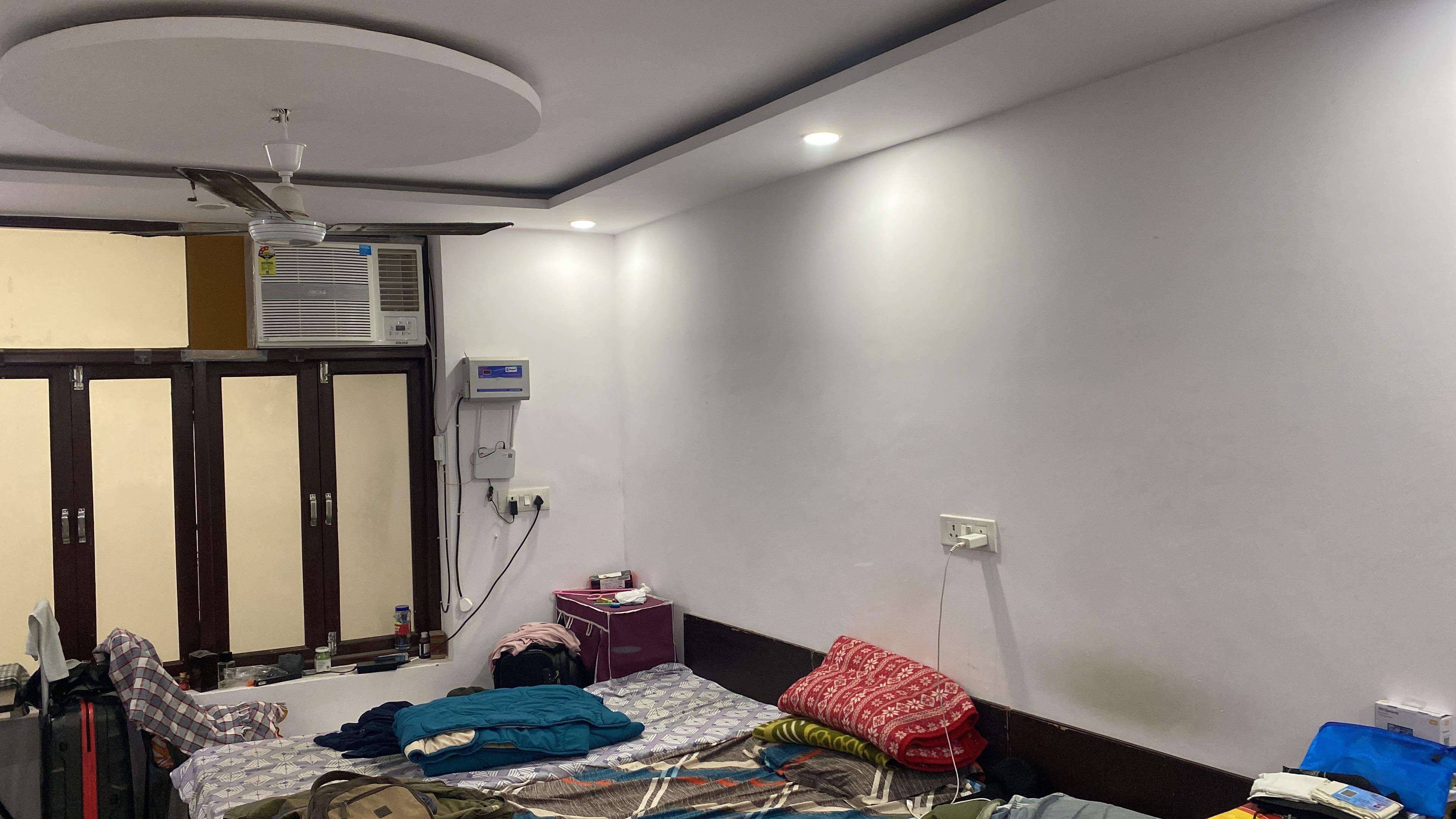 3 BHK + Pooja Room Independent House For Rent in Chattarpur