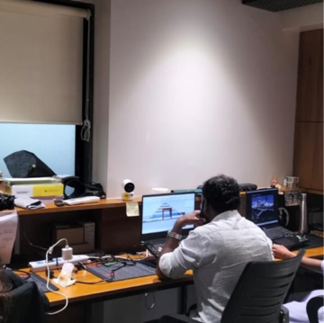Team Area in  Office Space at Blue Pearl 18 Casita, Baner – for Rent
