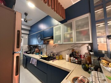 Kitchen in 2 BHK Apartment at Romell Aether, Goregaon East – for Rent