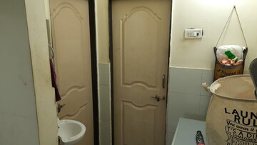 Bathroom in 1 BHK Apartment at New Mhada Colony, Powai – for Rent