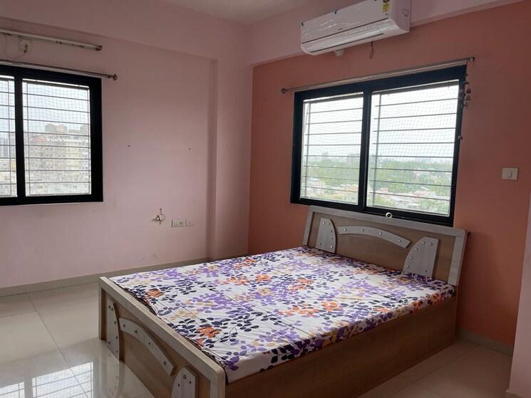 Bedroom, shyamal 3 Bedroom 1800 Sq.Ft. Apartment In Shyamal Ahmedabad 8930417
