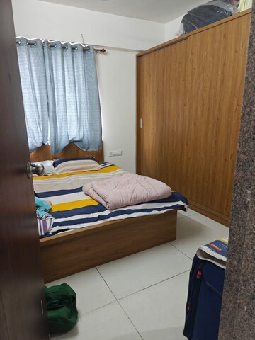 Bedroom in 2 BHK Apartment at Sahaj Solarium, Vasna – for Rent