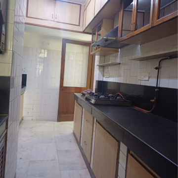 Kitchen in 4 BHK Builder Floor at Saket – for Rent