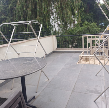 Balcony in 4 BHK Builder Floor at Saket – for Rent
