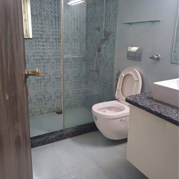 Bathroom in 4 BHK Builder Floor at Saket – for Rent