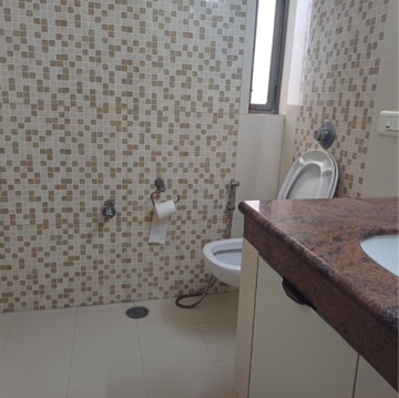 Bathroom in 4 BHK Builder Floor at Saket – for Rent