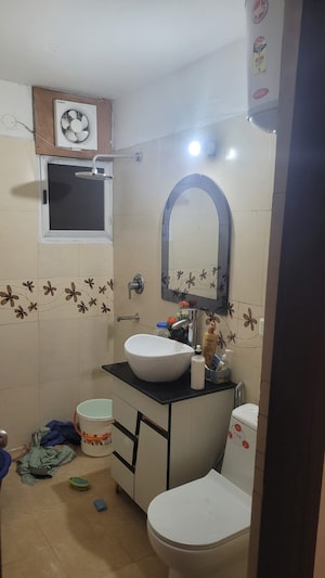 Bathroom in 3.5 BHK Apartment at Prateek Wisteria, Sector 77 – for Sale