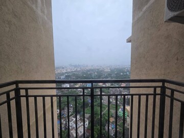 Balcony in 3 BHK Apartment at Ideal Aquaview, Mahish Bathan – for Sale