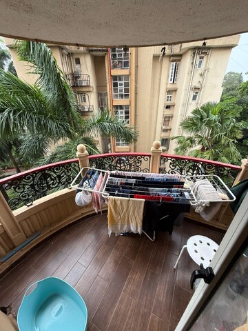 Balcony in 2 BHK Apartment at Capri Heights Apartment, Pali Hill – for Rent