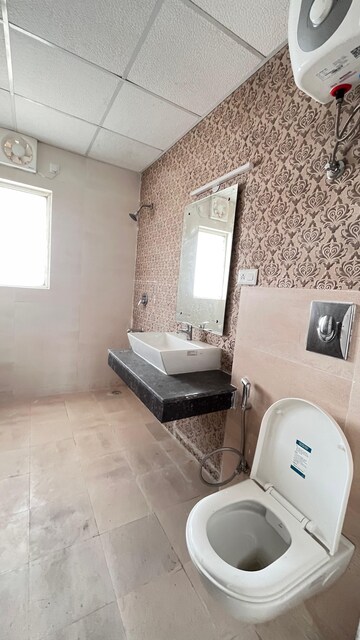 Bathroom in 4 BHK Apartment at Parx Laureate, Sector 108 – for Rent