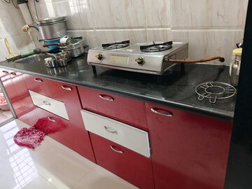 Kitchen in 2 BHK Apartment at Shivam Bhagyoday Heights, Kalyan West – for Sale