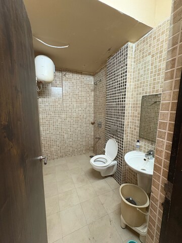 Bathroom in 3 BHK Apartment at Emami City, Golpark – for Rent