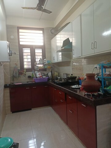 Kitchen in 2 BHK Builder Floor at Anjani Apartments, Patel Nagar – for Rent