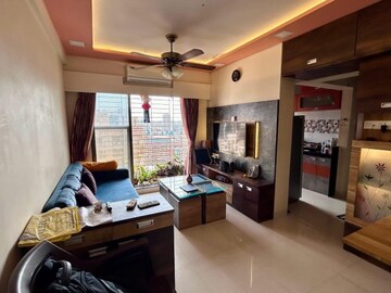Living Room in 2 BHK Apartment at Mat Cornel Heights, Ic Colony – for Rent