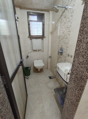 Bathroom in 2 BHK Apartment at Mat Cornel Heights, Ic Colony – for Rent