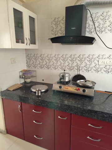 Kitchen in 2 BHK Apartment at Yogesh Gandharva Excellence, Moshi – for Rent