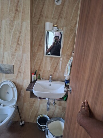 Bathroom in 1 BHK Apartment at Lodha Amara, Kolshet Road – for Sale