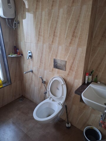 Bathroom in 1 BHK Apartment at Lodha Amara, Kolshet Road – for Sale