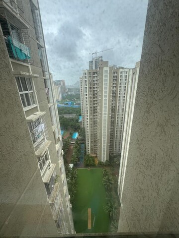 Balcony in 1 BHK Apartment at Lodha Amara, Kolshet Road – for Sale