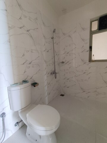 Bathroom in 2 BHK Apartment at Hiranandani Fortune City, New Panvel – for Rent