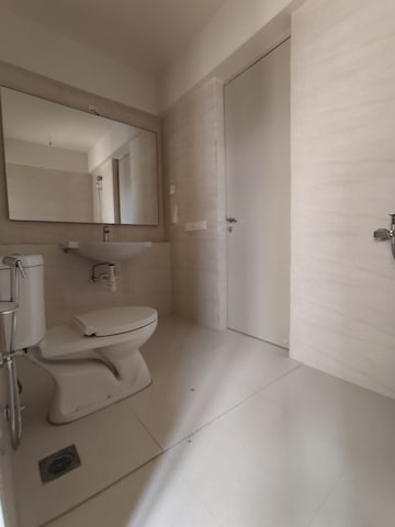 Bathroom in 3 BHK Apartment at Hiranandani Fortune City, New Panvel – for Rent