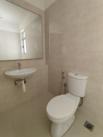 Bathroom in 3 BHK Apartment at Hiranandani Fortune City, New Panvel – for Rent