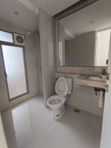 Bathroom in 2 BHK Apartment at Hiranandani Fortune City, New Panvel – for Rent
