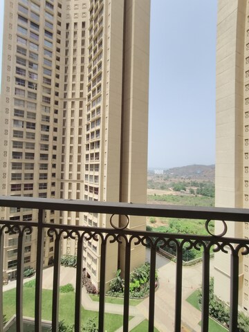 Balcony in 2 BHK Apartment at Hiranandani Fortune City, New Panvel – for Rent