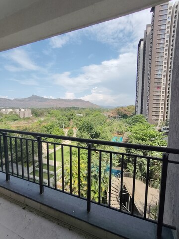 Balcony in 3 BHK Apartment at Godrej City, Poyanje – for Rent
